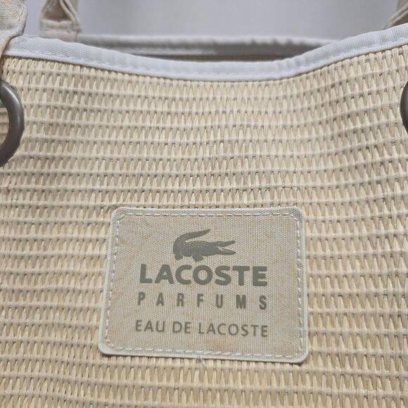 Lacoste beach summer tote bag NWOT - Picture 2 of 8